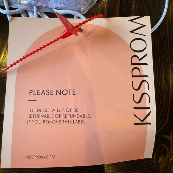 Purple Homecoming Dress with Sequins - Picture 4 of 5